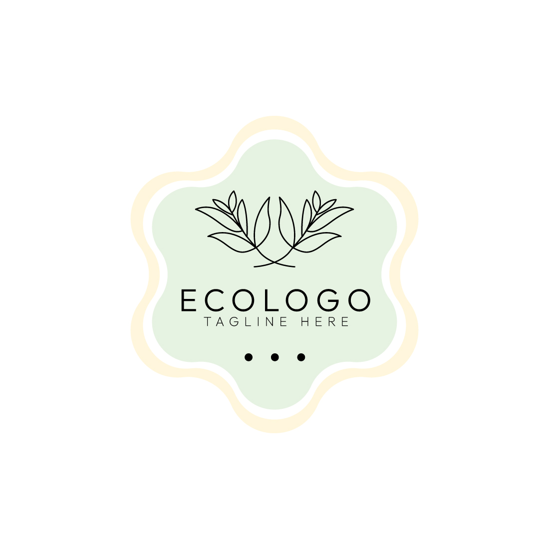 Minimalist Line Art Nature, Eco and Beauty Logo Design Bundle cover image.