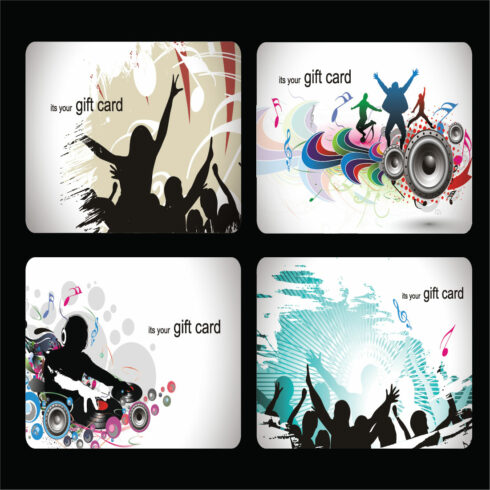 Music Gift Card Illustration cover image.