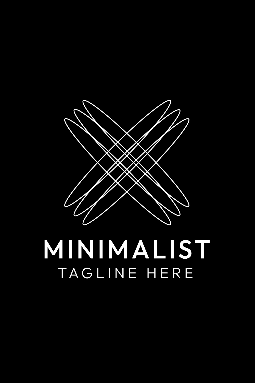Minimalist Logo Design Bundle - Master Collection of Elegant and Versatile Logos pinterest preview image.