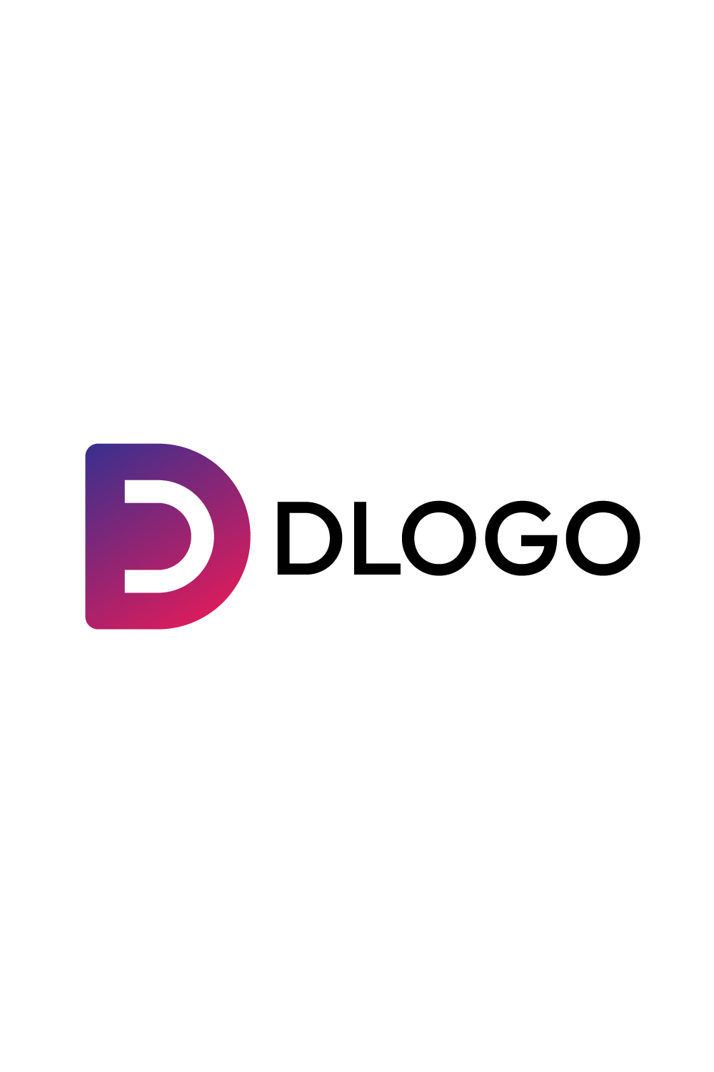 Dynamic D Logo Design Bundle: Elevate Your Brand Identity! pinterest preview image.