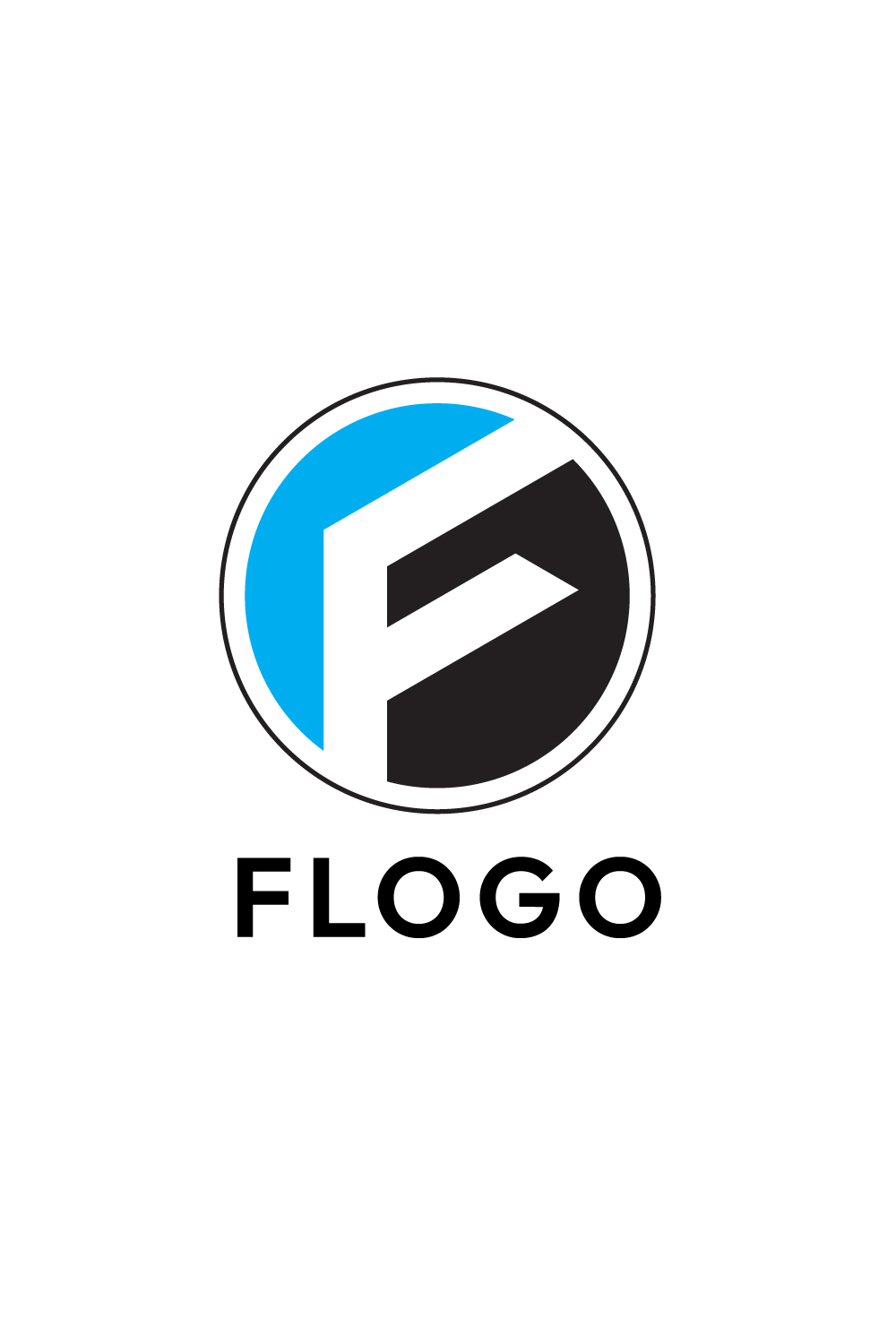 F Logo Design Bundle: Elevate Your Brand with Versatile Focused Designs" pinterest preview image.