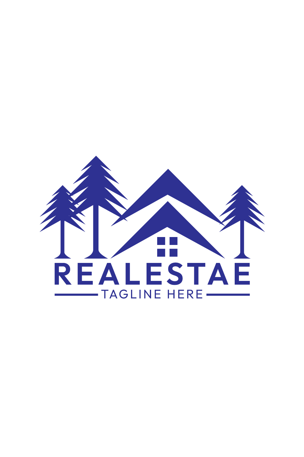 Ultimate Real Estate Logo Design Bundle: Elevate Your Brand Identity Today! pinterest preview image.