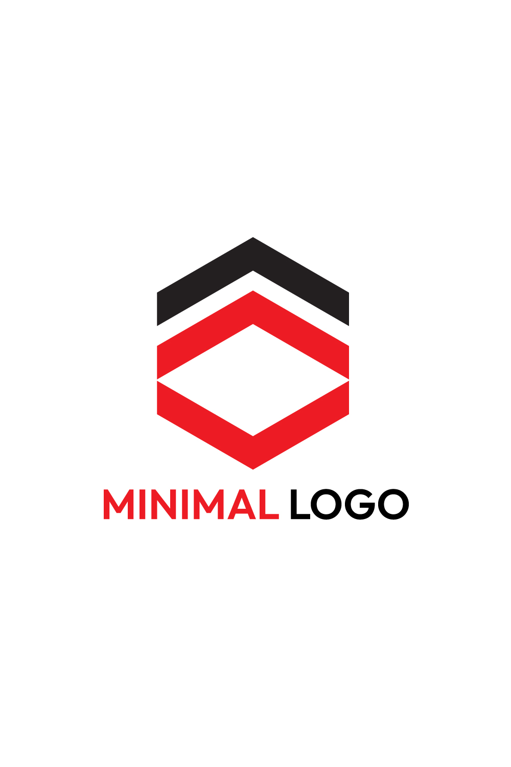 Streamline Your Branding: Minimal Logo Design Master Bundle pinterest preview image.