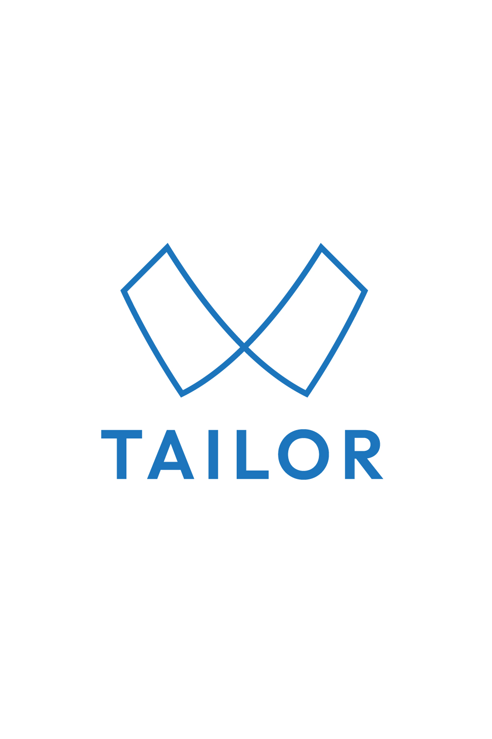 Tailor Logo Design Master Bundle pinterest preview image.