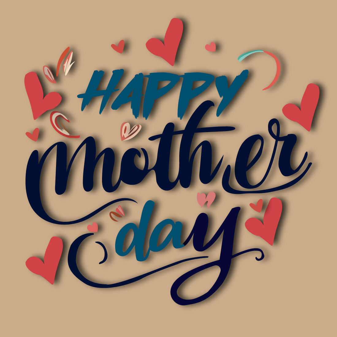 Mother's Day template Design cover image.