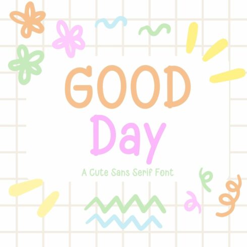 Good Day - San Serif Font cover image.