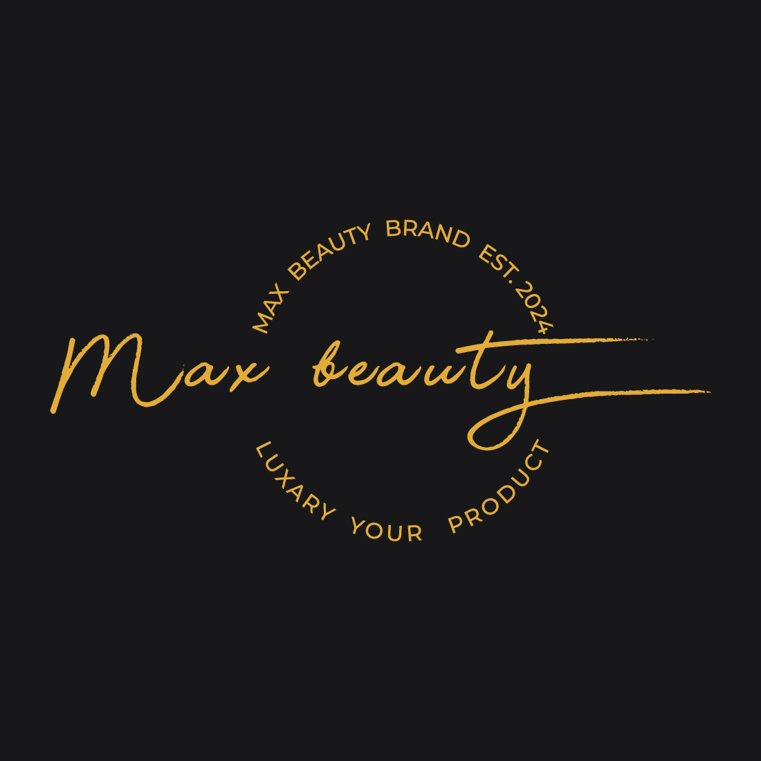 Max Beauty Best logo design vector images Beauty Fashion brand identity preview image.