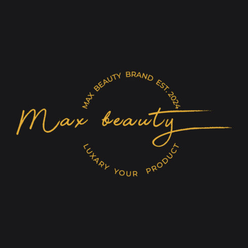 Max Beauty Best logo design vector images Beauty Fashion brand identity cover image.