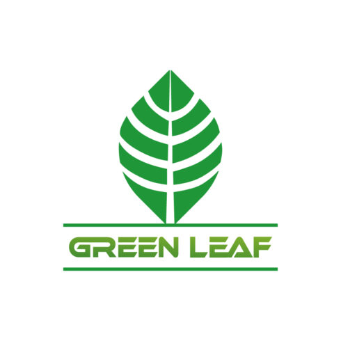 Green Leaf logo design vector images Green vegetable best icon design cover image.
