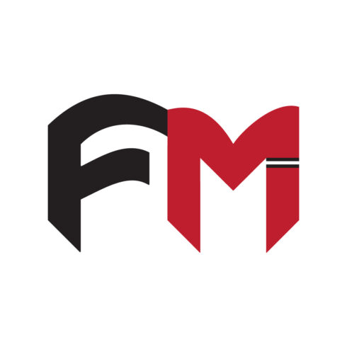 FM letters logo vector icon design FM logo template icon best company identity MF logo monogram design cover image.