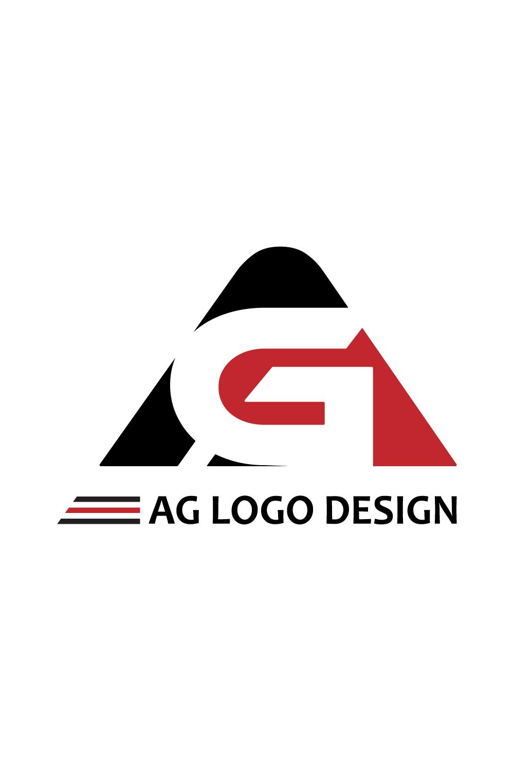 Professional AG letters logo design AG mountain logo monogram best company identity pinterest preview image.