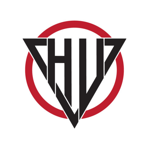 Initials HU letters logo design vector images HU best circle logo design UH logo best unique template icon design cover image.