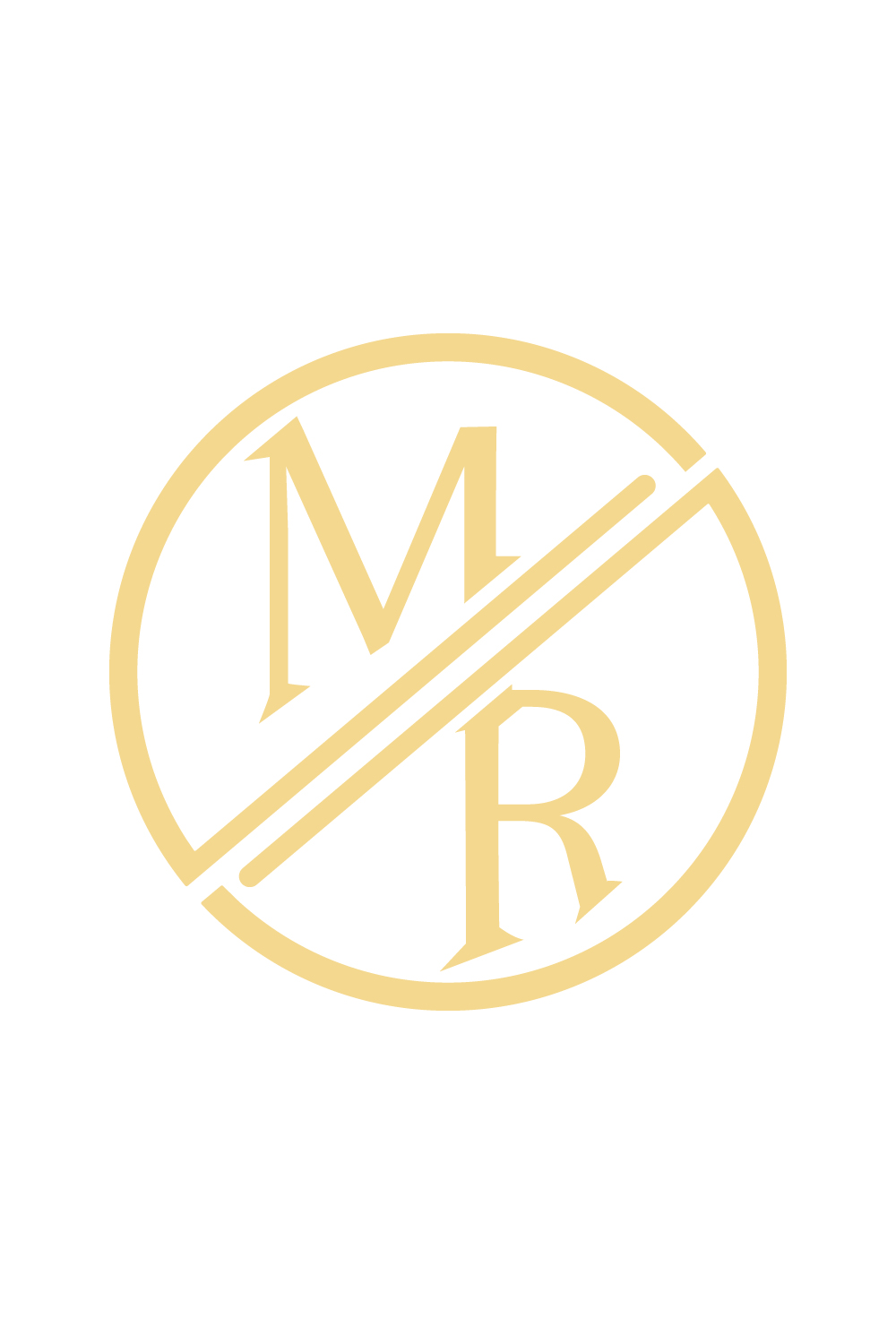 Luxury MR letters logo design vector images MR logo circle logo monogram illustration RM logo best identity pinterest preview image.