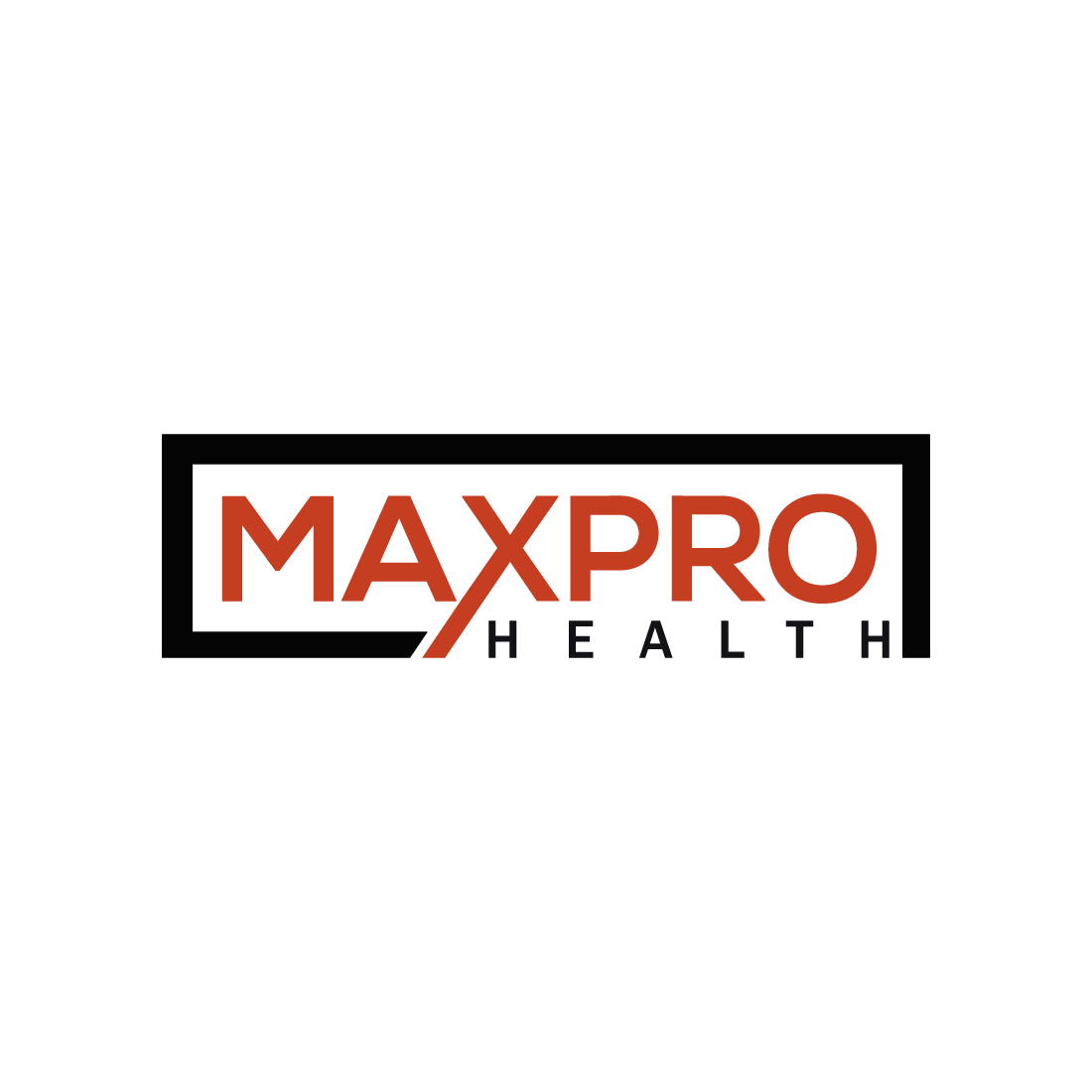 Professional Health Care logo design vector icon Maxpro Health care logo design Health Medicine care logo monogram best company identity preview image.