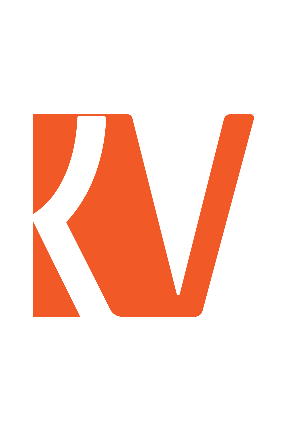 professional KV letters logo design KV logo vector icon best company identity VK logo monogram template arts pinterest preview image.