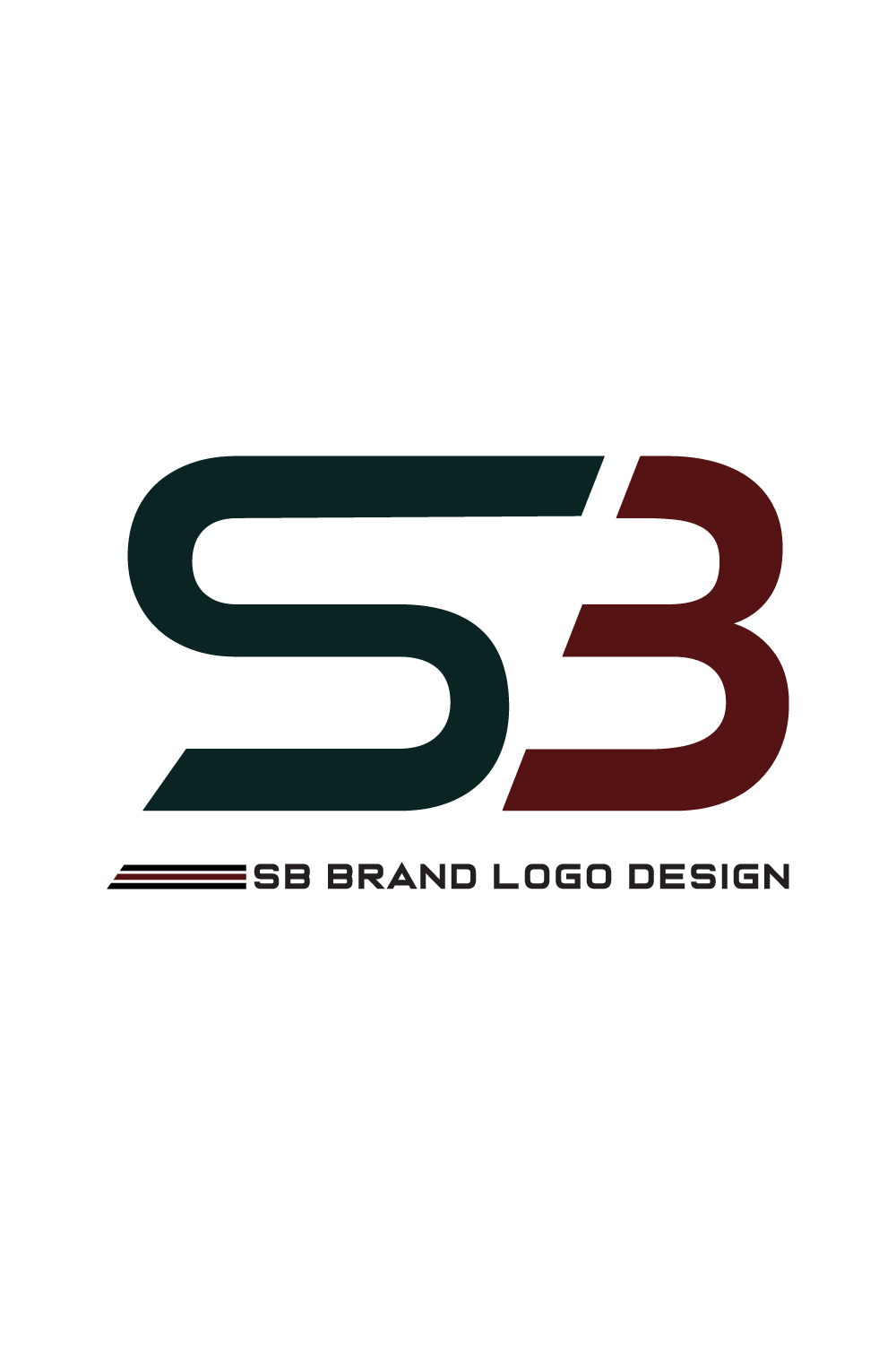 Initials SB letters logo design vector images SB logo design monogram illustration BS logo template best company identity pinterest preview image.
