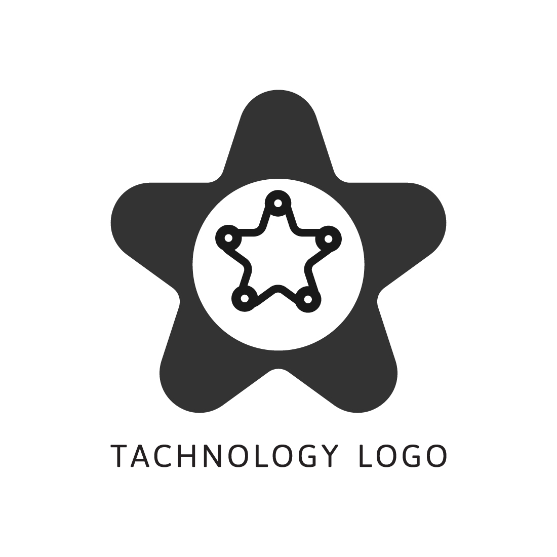 Technology logo design vector images Setting logo design template icon Security logo best brand identity preview image.