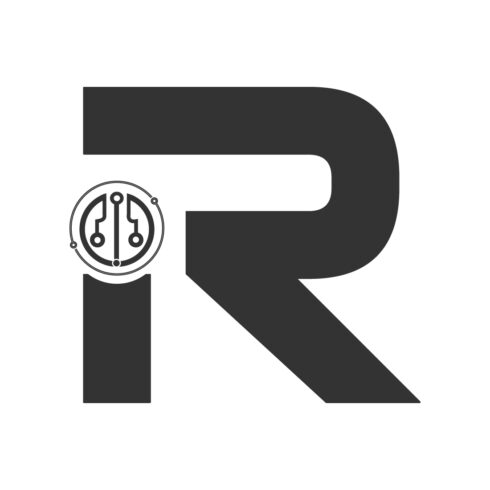 Professional R letters logo design black color R logo design vector icon R technology logo best icon cover image.