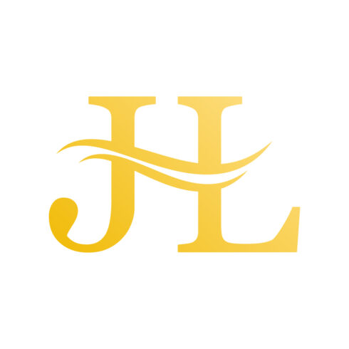 Luxury JL letters logo design JL logo design golden color best icon H logo vector images cover image.