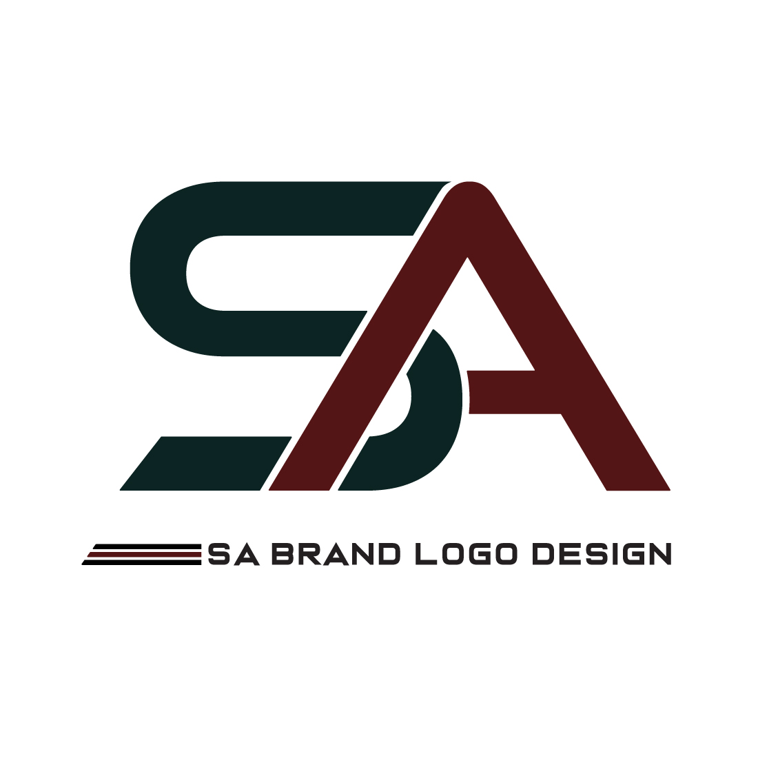 Initials SA letters logo design vector images SA logo design template icon AS logo monogram best company identity preview image.