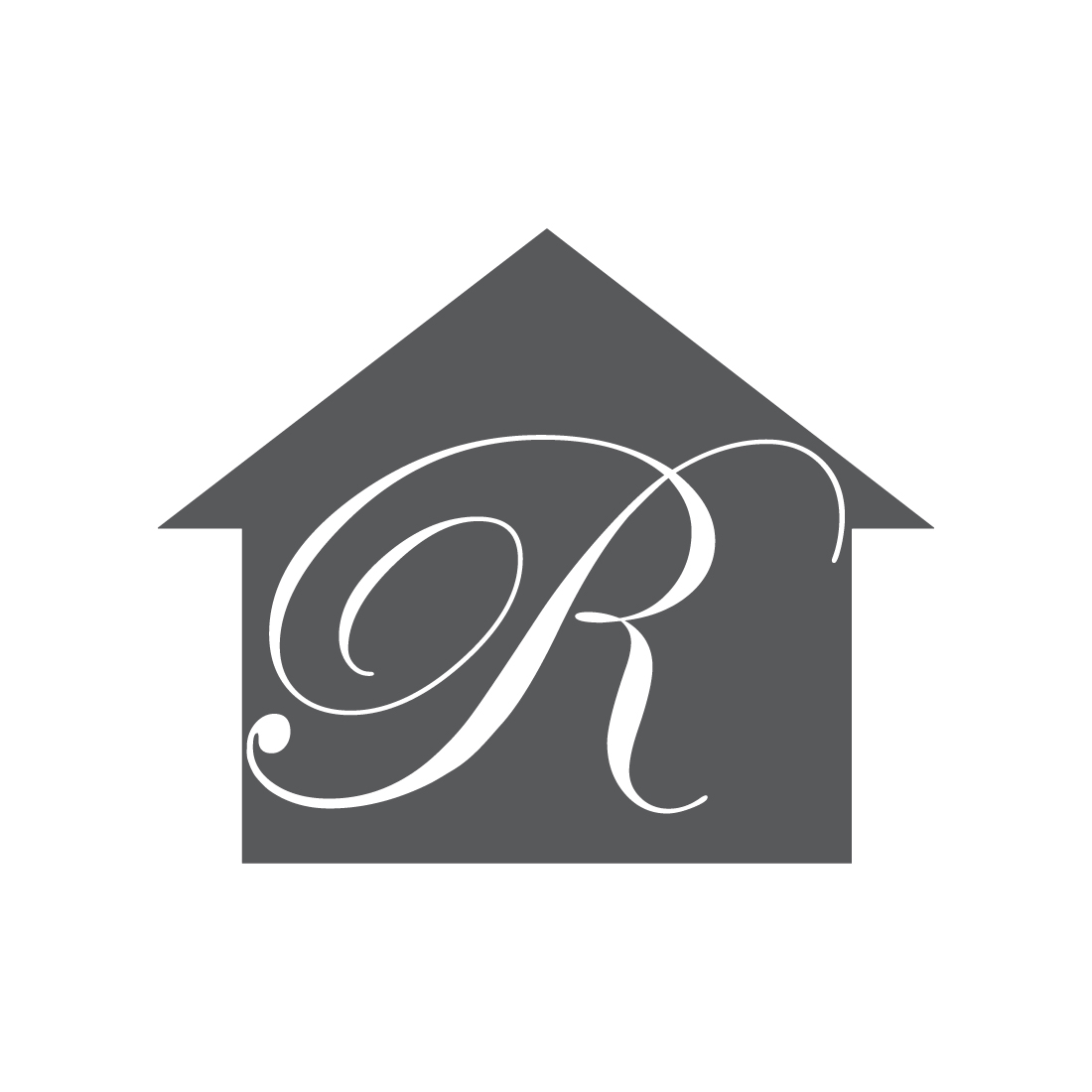 Stay House logo design R logo design R Real Estate logo vector images, template icon preview image.