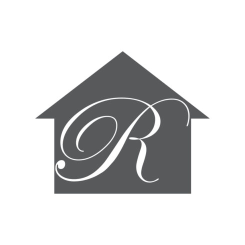 Stay House logo design R logo design R Real Estate logo vector images, template icon cover image.