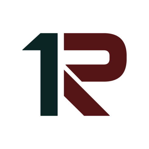 Initials R letters logo design vector images 1R logo best company identity R logo best monogram cover image.