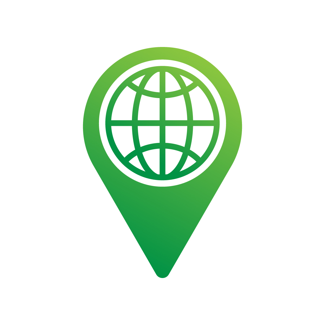 Initials Location logo design vector images World Map logo design Google map logo best icon template illustration Tracking icon design preview image.