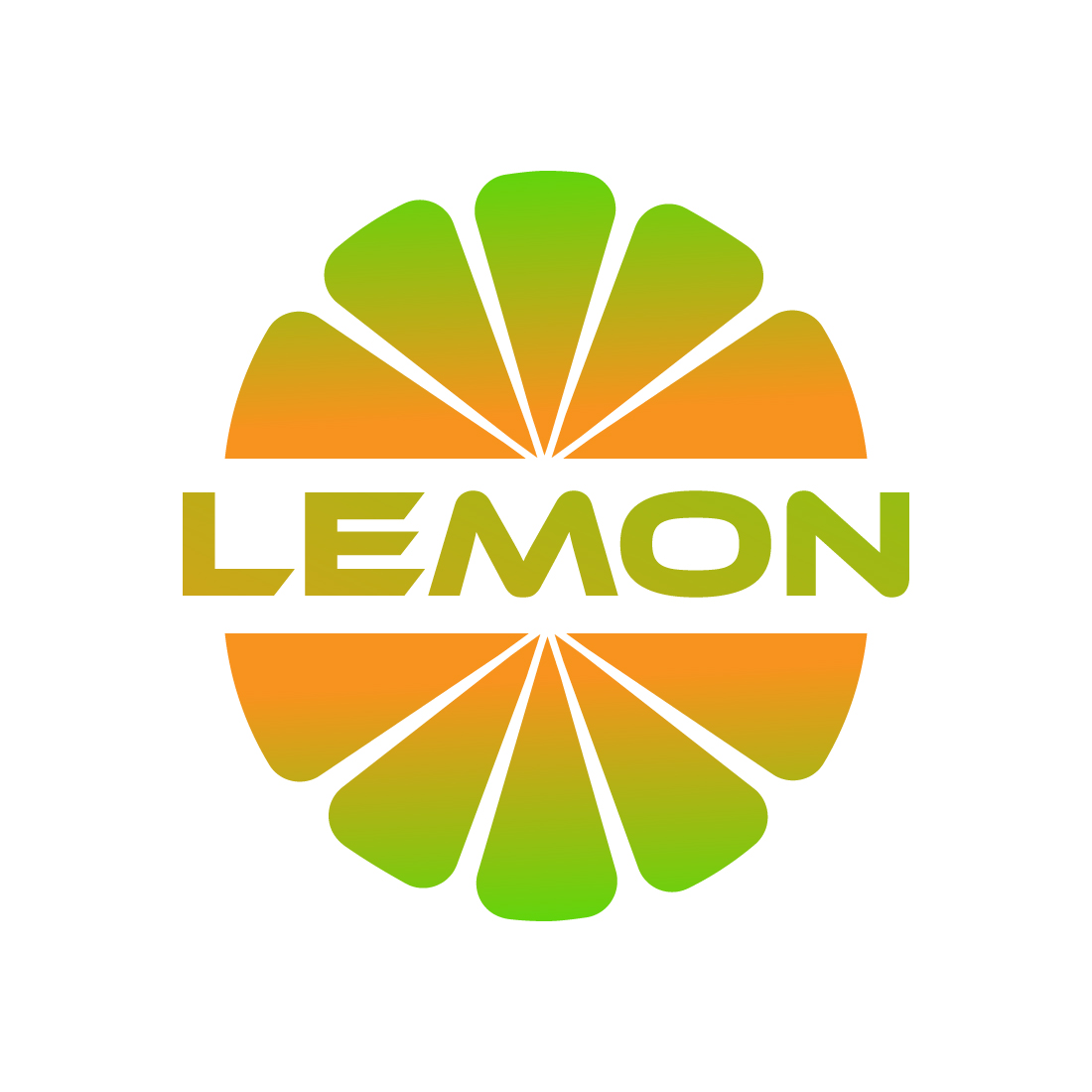 Lemon logo design vector images lemon Fresh Fruit logo template icon design cover image.