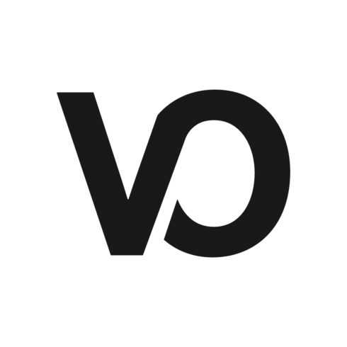 Initials VP letters logo design vector images VP logo design black color best identity VO logo Premium vector illustration cover image.