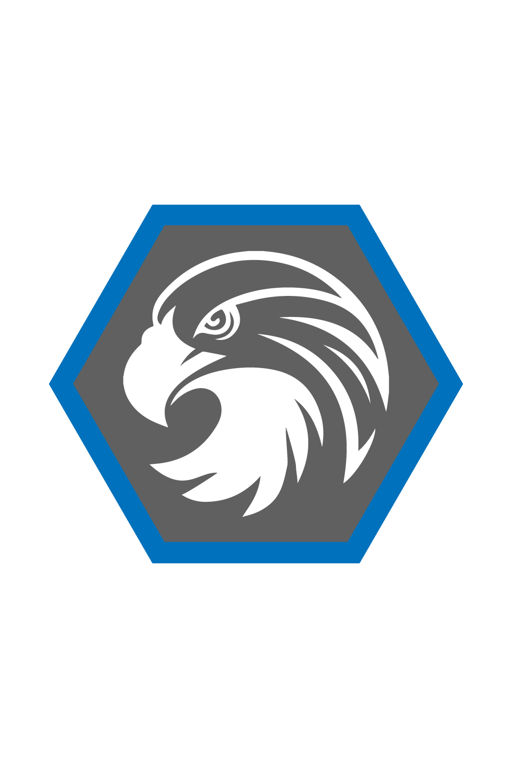 Eagle Bird Logo design vector images Luxury Bird logo design template icon Eagle Bird Face logo monogram best icon pinterest preview image.
