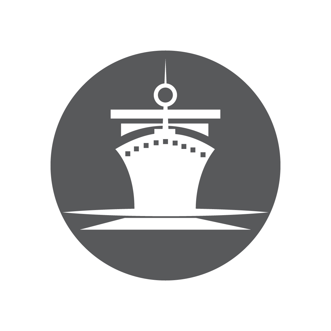 Luxury shipping logo design template icon Luxury Travelling logo design vector monogram illustration preview image.