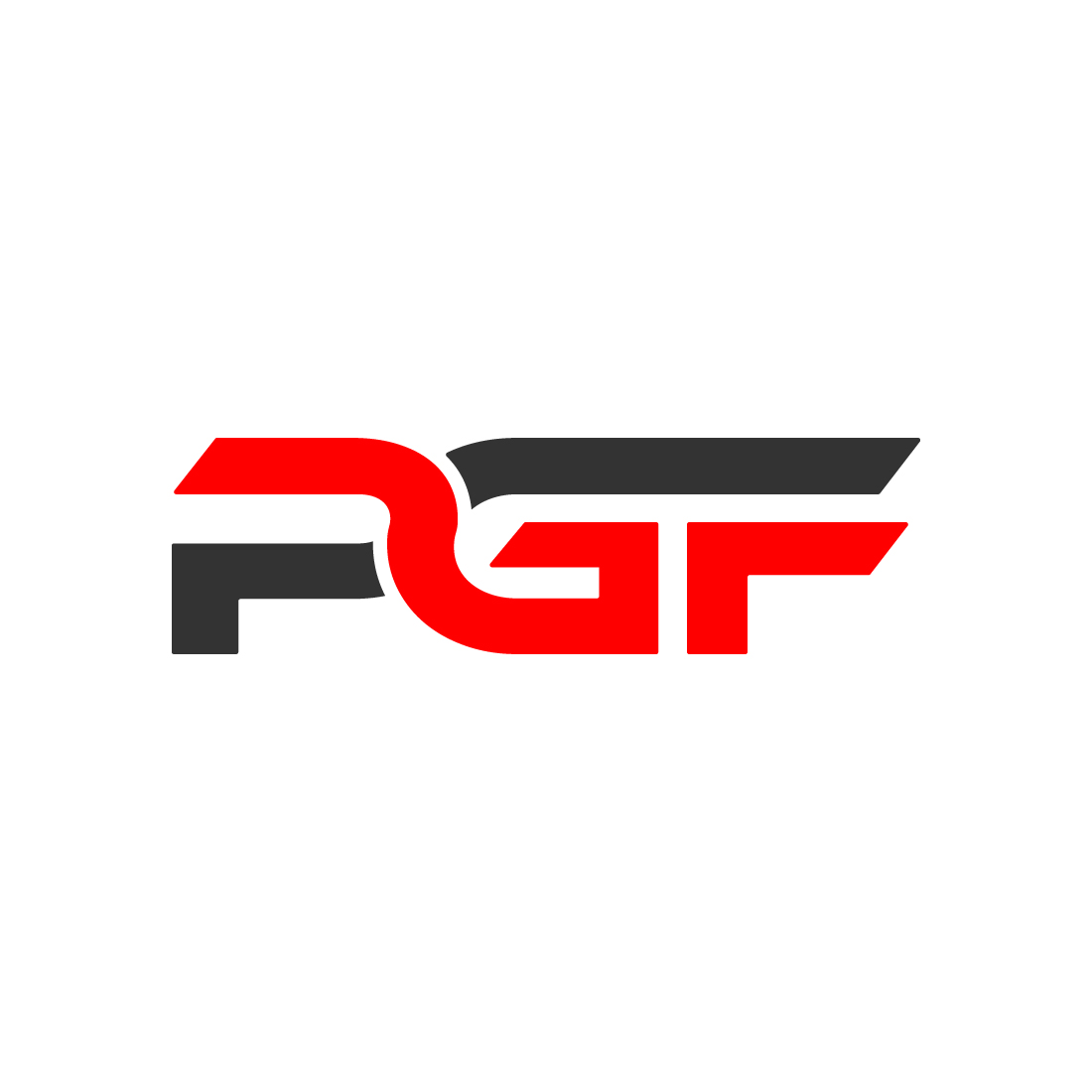 PGF letters logo design victor images FGP logo monogram best identity Professional letters logo design best identity preview image.