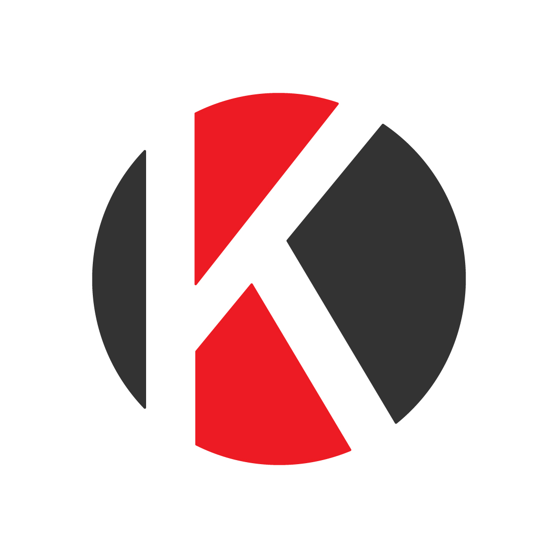 Initials K letters logo design vector images OK logo design best branding logo K background logo design best company identity preview image.