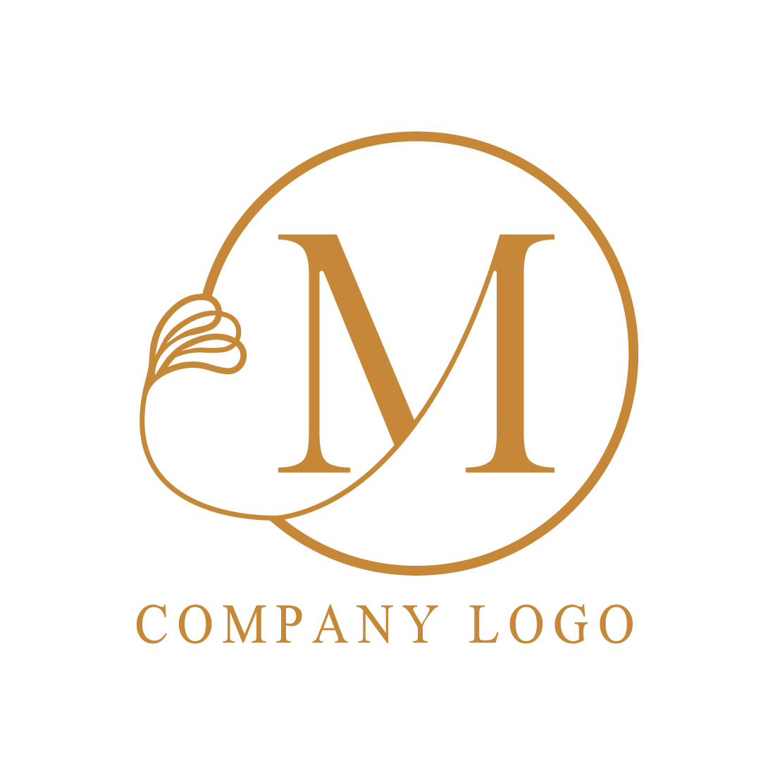 Luxury M letters logo design vector icon design Luxury Beauty Fashion M logo design template illustration preview image.