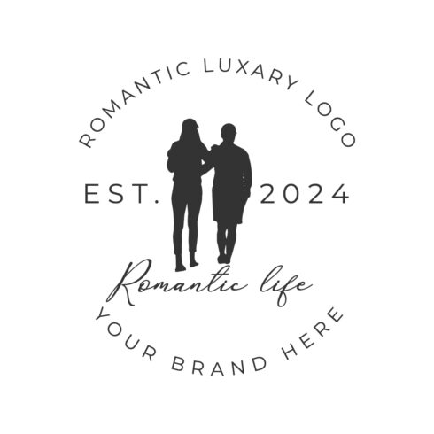 Luxury Romantic logo design Best Romantic love logo design vector images Romantic Fashion life icon design template arts Beauty Fashion logo design cover image.