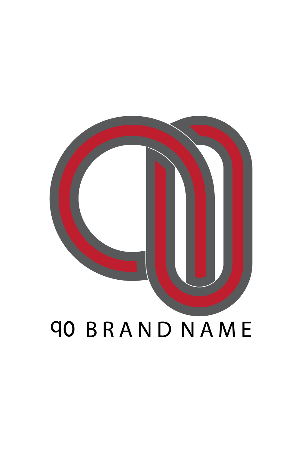 Initials QO letters logo design vector images design OQ logo red and black color royalty QO logo design company template illustration pinterest preview image.