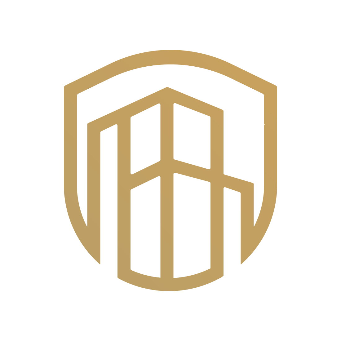 Luxury Real Estate logo design template arts Luxury property logo design vector images Real Estate Business logo monogram best icon preview image.