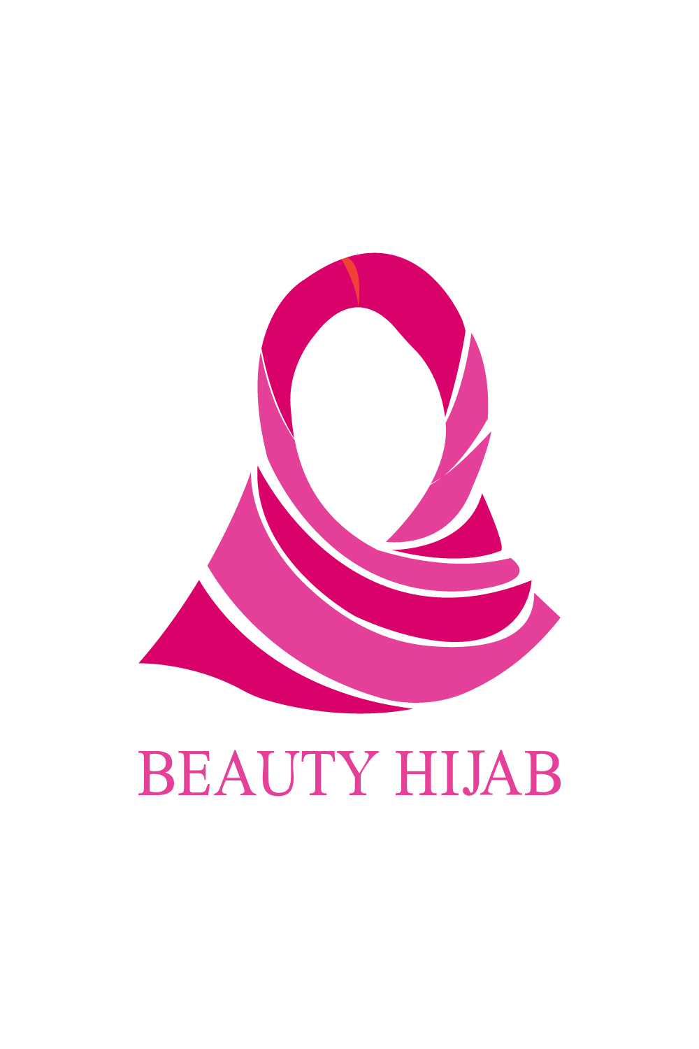 Beauty Hijab logo design vector images Fashion Beauty Hijab logo design Fashion Dress Style logo design template arts pinterest preview image.