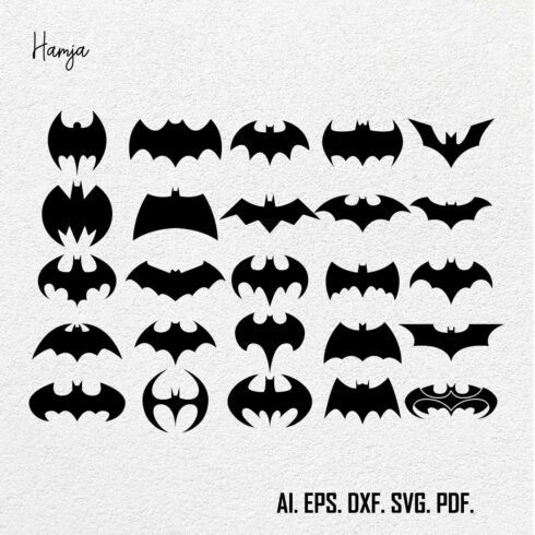 Batman Bundle SVG, Batman Svg, Batman Cricut, Superman Cut, Batman Vector, Vinyl, Clipart, Bat bundle svg , bat logo , bat svg cover image.