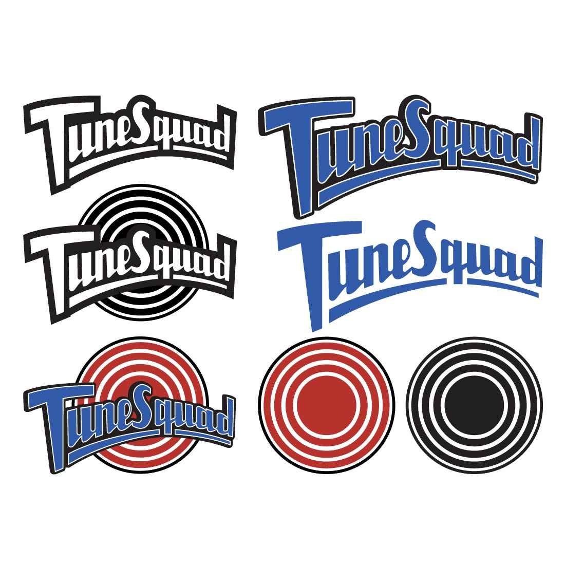 Tune Squad Vector Set preview image.