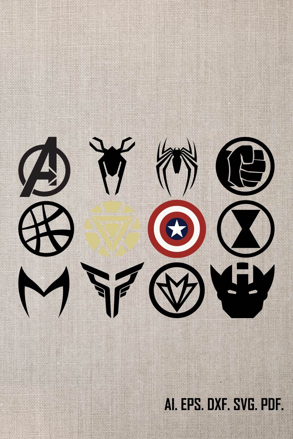 Avengers SVG, Avengers Logo, Avengers Symbol, Avengers PNG, Avengers Clipart, Avengers Emblem, Marvel SVG, Marvel Logo pinterest preview image.