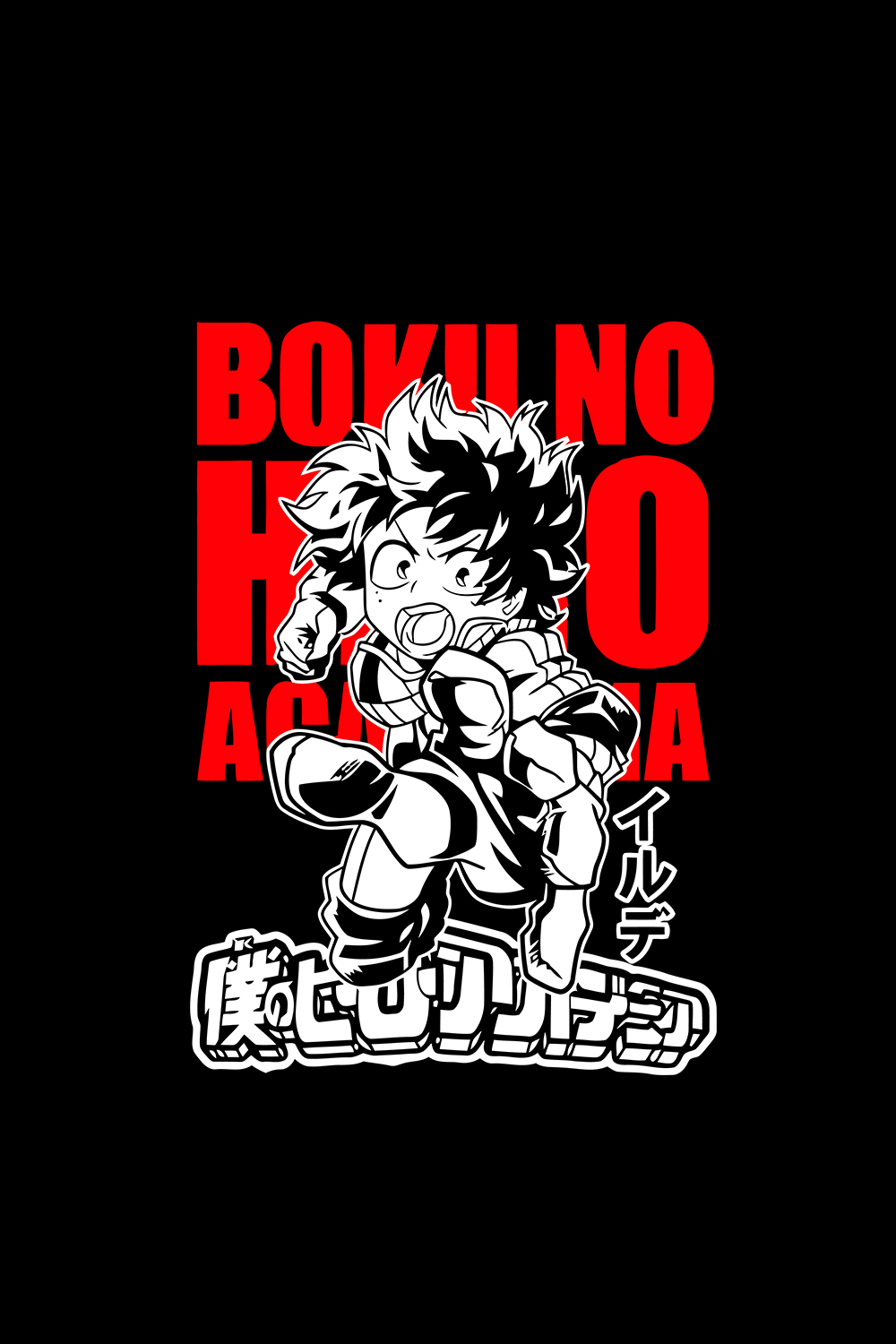 Boku No Hero Academia by irude pinterest preview image.