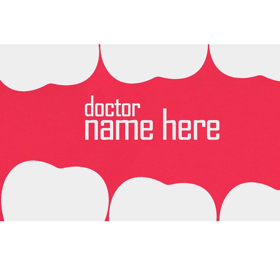 business Card Doctor of Dentist preview image.