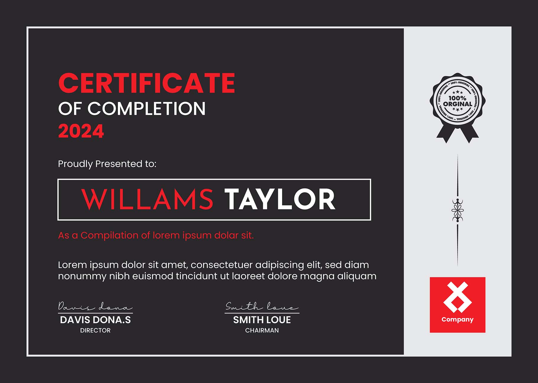 certificate 17 117
