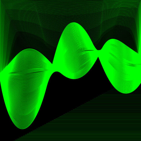 Gradient-Background-with-green-wave-in-dark-Green-Mesh cover image.