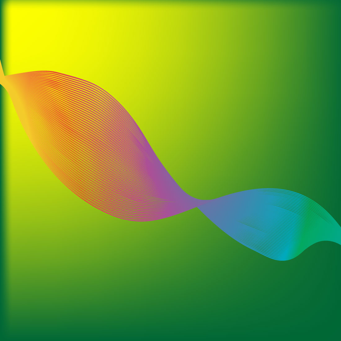 Gradient-Background-with-Green-waves preview image.