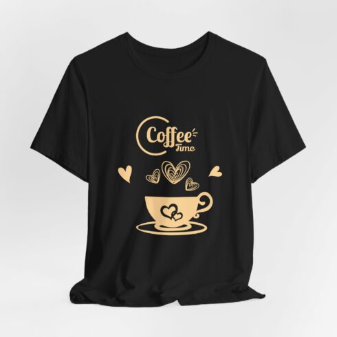Coffee Time Tee Shirt Design Best For Print On Demand Tee Shirt Design Merch By Amazon cover image.