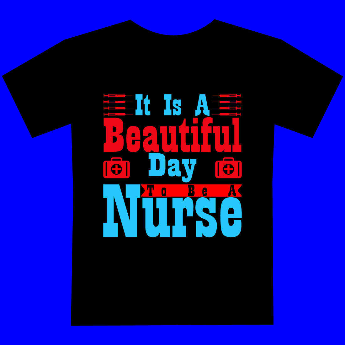Celebrating Nurses Day T shirt design 2024 cover image.