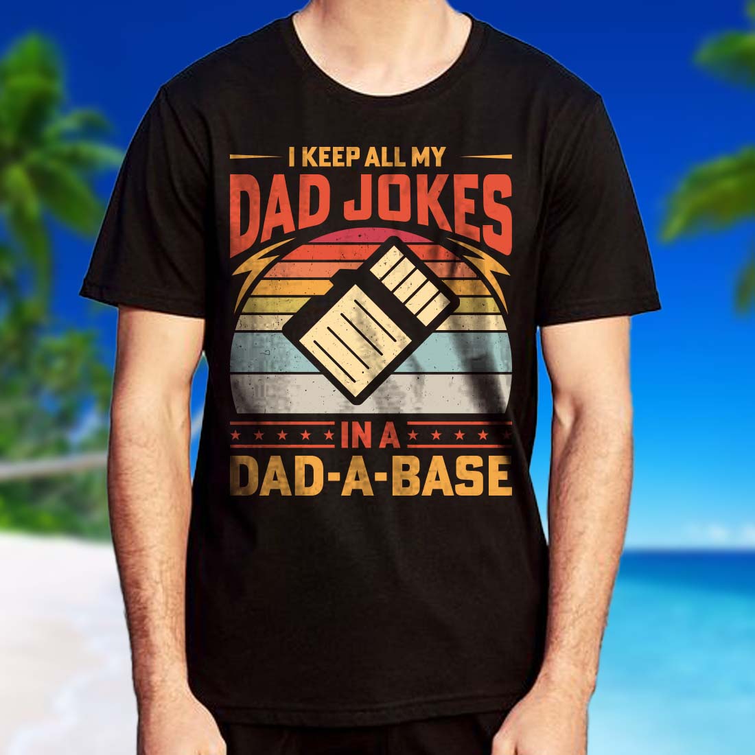i keep all my dad jokes in a dad a base 809